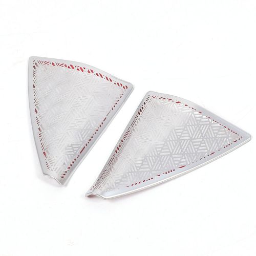 Stainless Silver A Pillar Speaker Tweeter Mesh Cover For BMW 5 Series 2024+-, US $, image 6