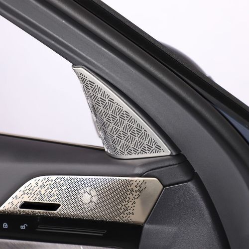 Stainless Silver A Pillar Speaker Tweeter Mesh Cover For BMW 5 Series 2024+-, US $, image 9