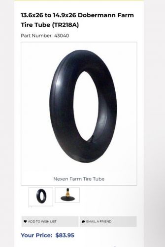 10 QTY! BULK- Dobermann TR-218A Heavy Duty Tractor Inner Tube 13.6/14.9R24/26, US $500.00, image 3
