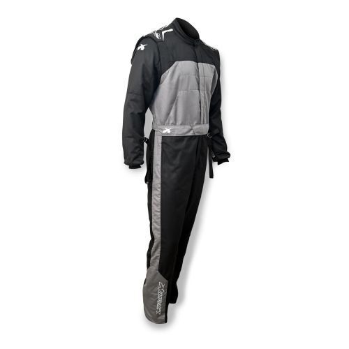 Impact Racing 21411613 Mini Racer 2.4 Driving Suit - Black/Gray, Youth X-Large, US $524.95, image 2