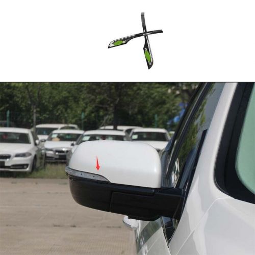 For Ford Edge 2015-2020 Carbon Fiber Steel Exterior Rear View Mirror Strip Trim, US $64.14, image 5