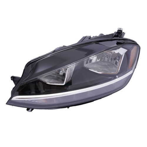 Headlight Lamp Halogen Driver Side LH Fits 2018 2019 2020 Volkswagen Golf & GTI, US $104.00, image 13