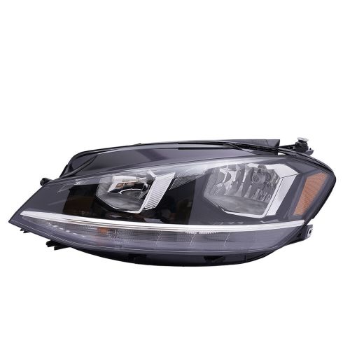 Headlight Lamp Halogen Driver Side LH Fits 2018 2019 2020 Volkswagen Golf & GTI, US $104.00, image 14