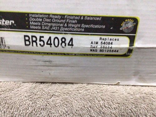 Parts master brake rotor br54084