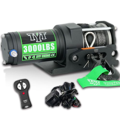 TYT 3000 lb ATV Winch, 12V DC Electric Winch with Wireless Remote and Wired S..., US $175.12, image 9