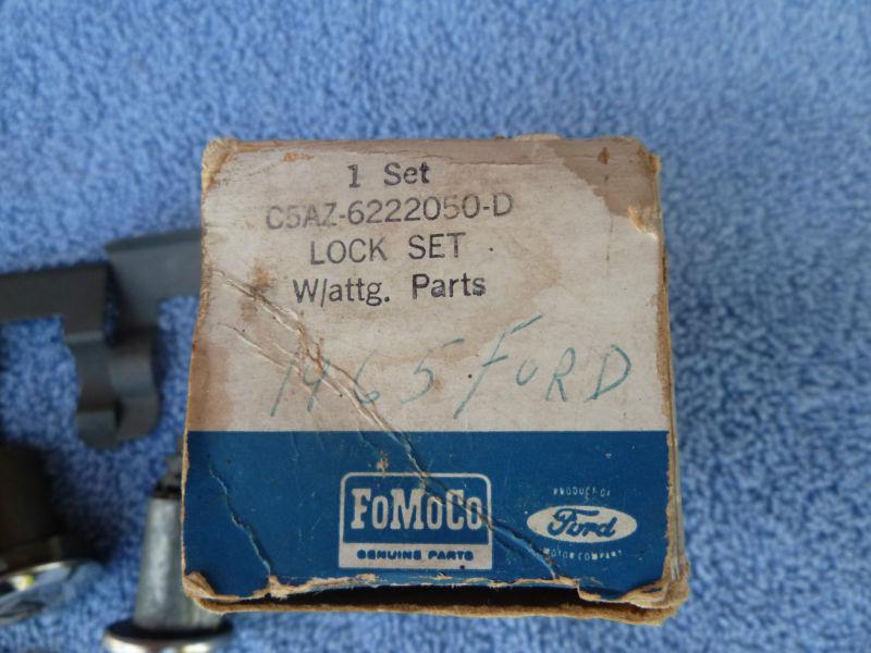 ORIGINAL FoMoCo NOS 1964 1965 1966 FORD MUSTANG IGNITION AND DOOR LOCK SET CLIPS, US $24.95, image 6