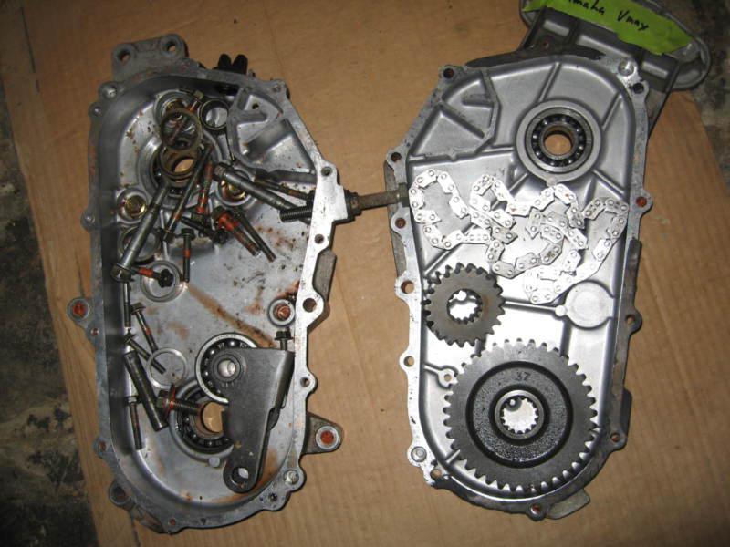 Yamaha  vmax  xt complete chaincase chain & gear sprocket 500 600 