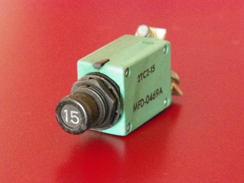 Klixon 15 amp circuit breaker