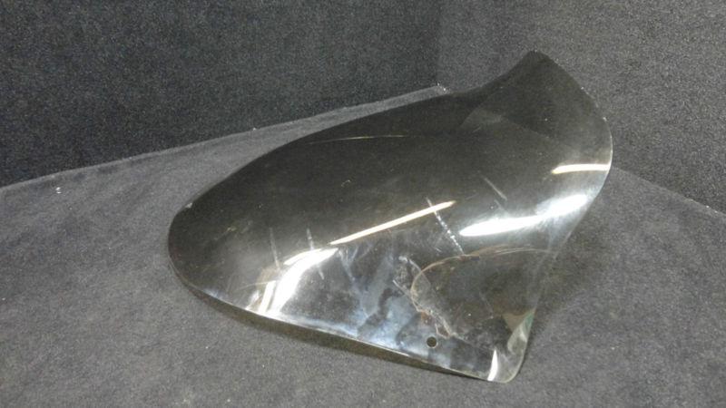 #ws-91 (7.5"hx19.25"wx18"d) skeeter/tracker boat smoke tinted windshield  