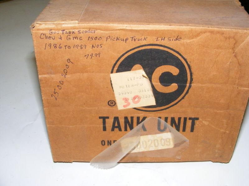 1986 87 88 89 CHEVROLET GMC 1500 LH FUEL TANK SENDING UNIT GAS NOS NEW 25002009, US $63.99, image 3