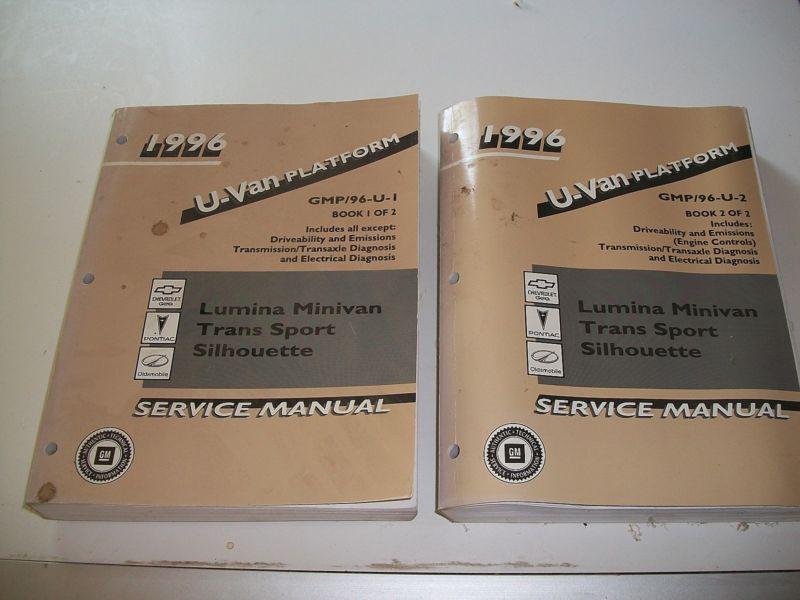 1996 oldsmobile silhouette\pontiac trans sport factory issue repair manuals