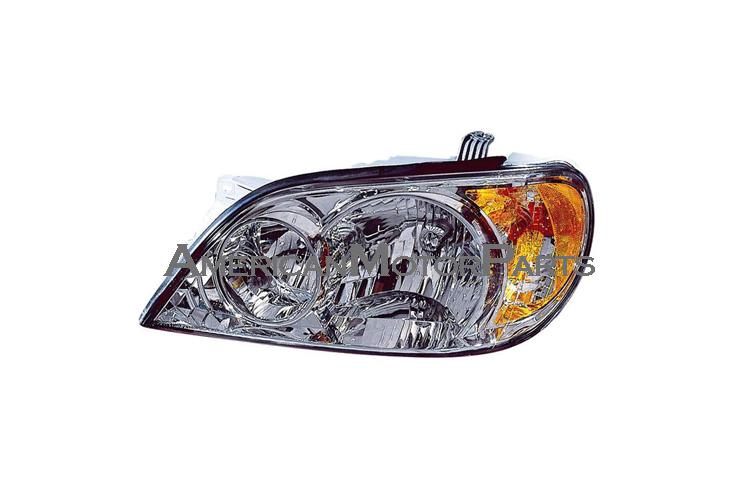 Depo driver & passenger side replacement headlight lamp 02-05 fit kia sedona