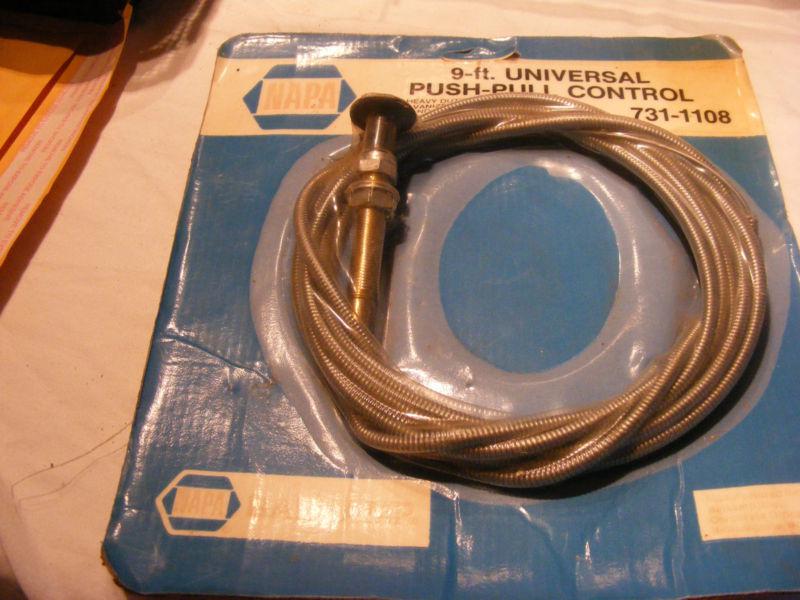Sell Vintage New NAPA 9 ft Universal Push Pull Control Part No. 731