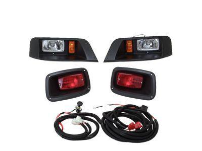 New ezgo headlight & led tail light kit 1996 & up for ezgo golf carts