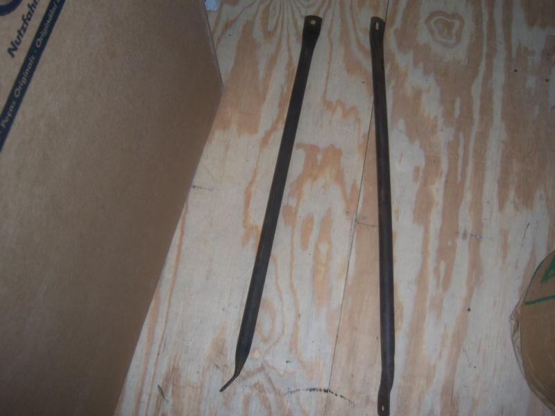 1965 1966 ford mustang convertible  under hood braces