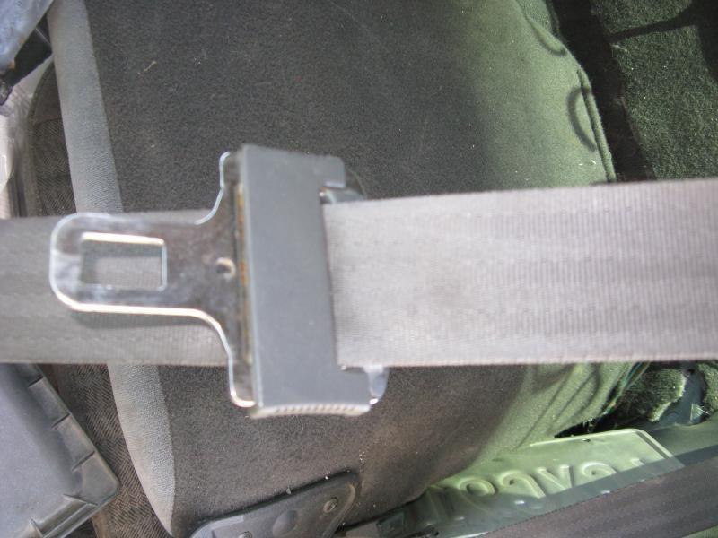 98 99 00 01 02 chevy camaro seat belt front driver l. lh left w/ retractor grey