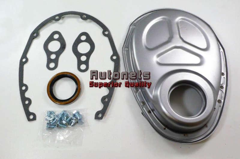 Sell Unplated Raw Steel Timing Chain Cover Small Block Chevy 283350