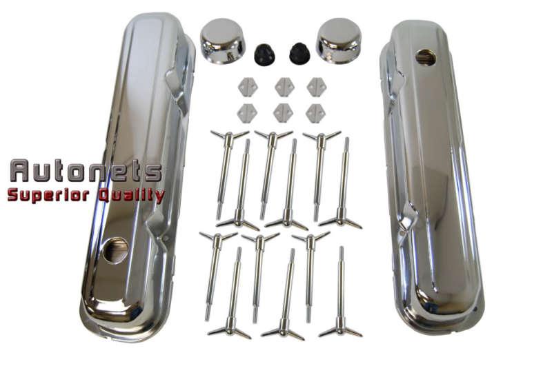 Chrysler mopar small block chrome engine dress up kit 1964-73 breather wingnut