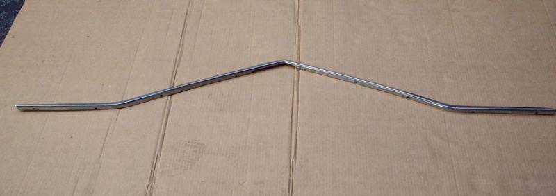 65 66 CADILLAC ELDORADO DEVILLE HOOD LIP TRIM MOLDING POLISHED NO DENTS NICE, US $99.99, image 3