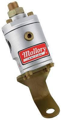 Mallory 4207 fuel pressure regulator aluminum 4-12 psi universal each