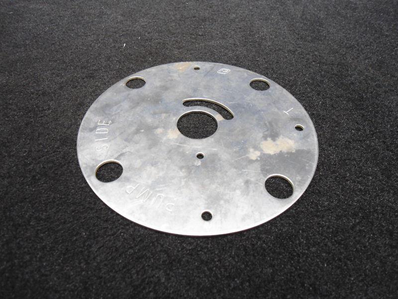IMPELLER PLATE 1968-85 OMC STERNDRIVE HEAVY WATER PUMP KIT BOAT PART, US $25.96, image 2