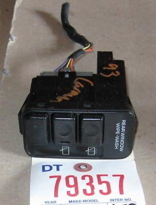 Dodge 93 caravan rear wiper/washer switch 1993 black