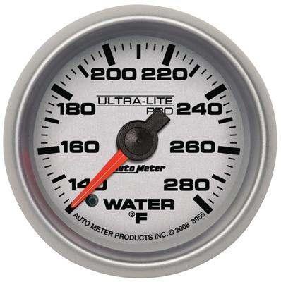Auto meter 100-260 degrees f ultra-lite pro analog gauges 8955 -  atm8955