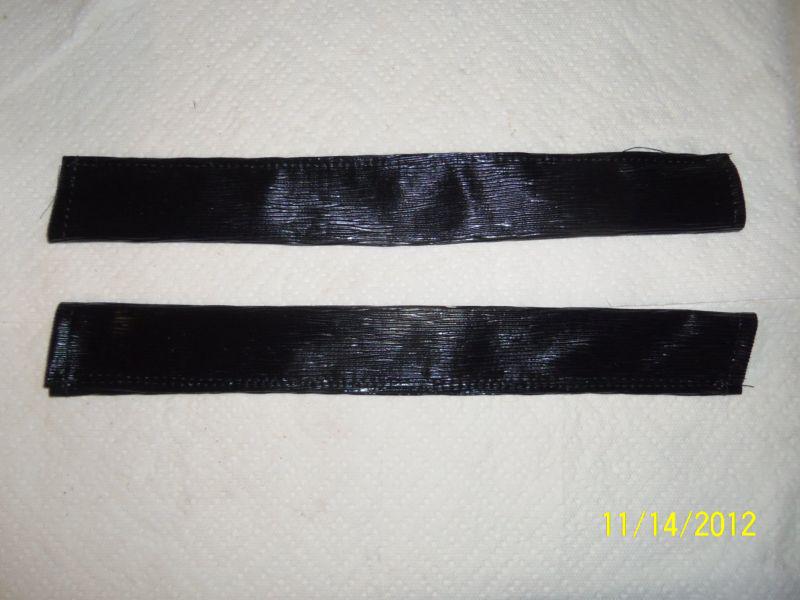 1928-1952 ford tailgate chain covers (1pr) vinyl v78420