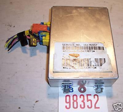 Buick 94-96 century air bag control module/unit 1994 1995 1996