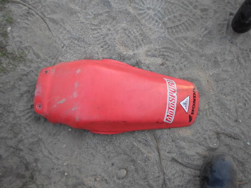 1986 honda cr500 aftermarket rear fender
