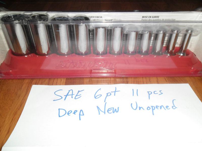Snap on socket std deep new unopened