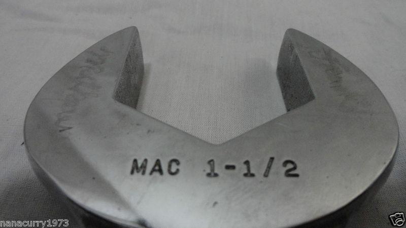 MAC TOOLS (4) ASSORTED CROWSFOOT (1/2