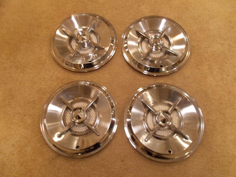 Sell 15 Inch 4 Bar Spinner Flipper Lancer Hubcaps Hub Caps Vintage Rat