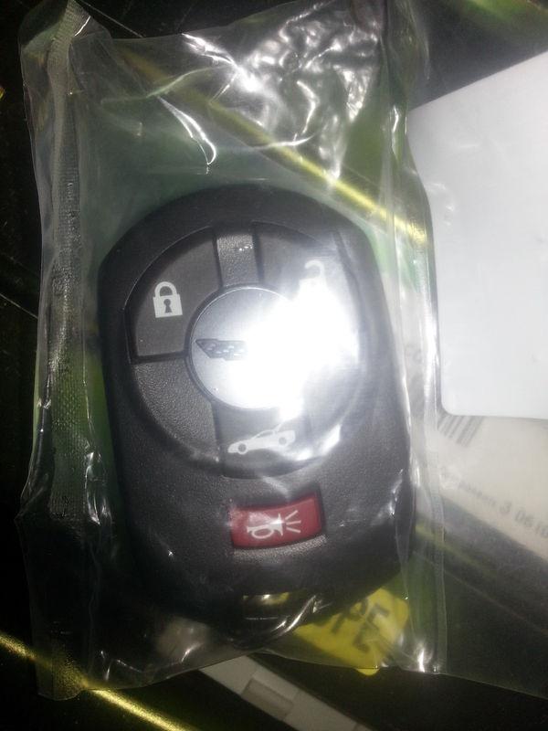 C6 corvette new key fob
