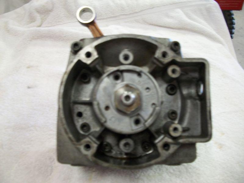 Go kart yamaha kt 100 lower end crankshaft cases crank rod kt100