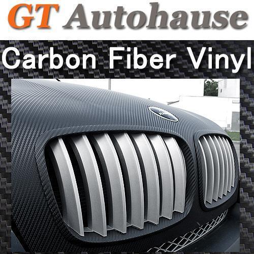 3d twill-weave glossy black carbon fiber vinyl film 24" x 48" interior exterior