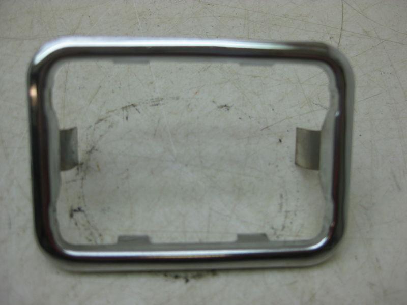 1959-61 impala 4dr ht rr arm rest ashtray bezel  4099