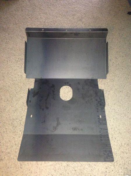 1st gen tacoma 3rd gen 4runner 1/8" steel ifs skid plate w/ steering rack cover