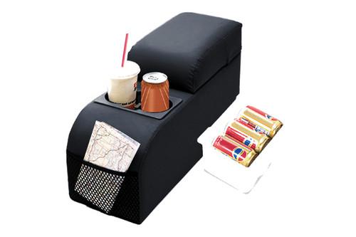 Rugged ridge 13101.01 - 76-80 jeep cj black standard locking console