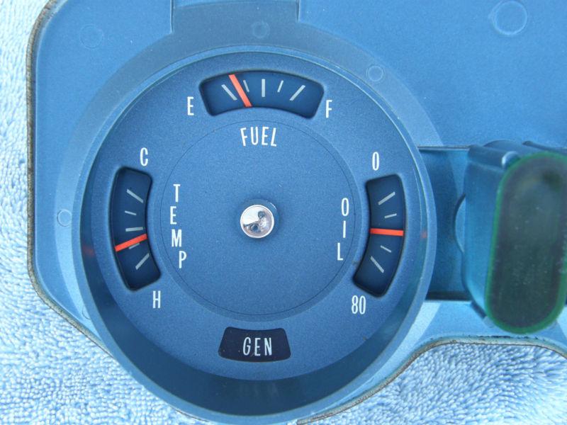 Sell 1968 GTO LEMANS RARE SPEEDOMETER/GAUGES LOW MILEAGE VERY NICE FREE