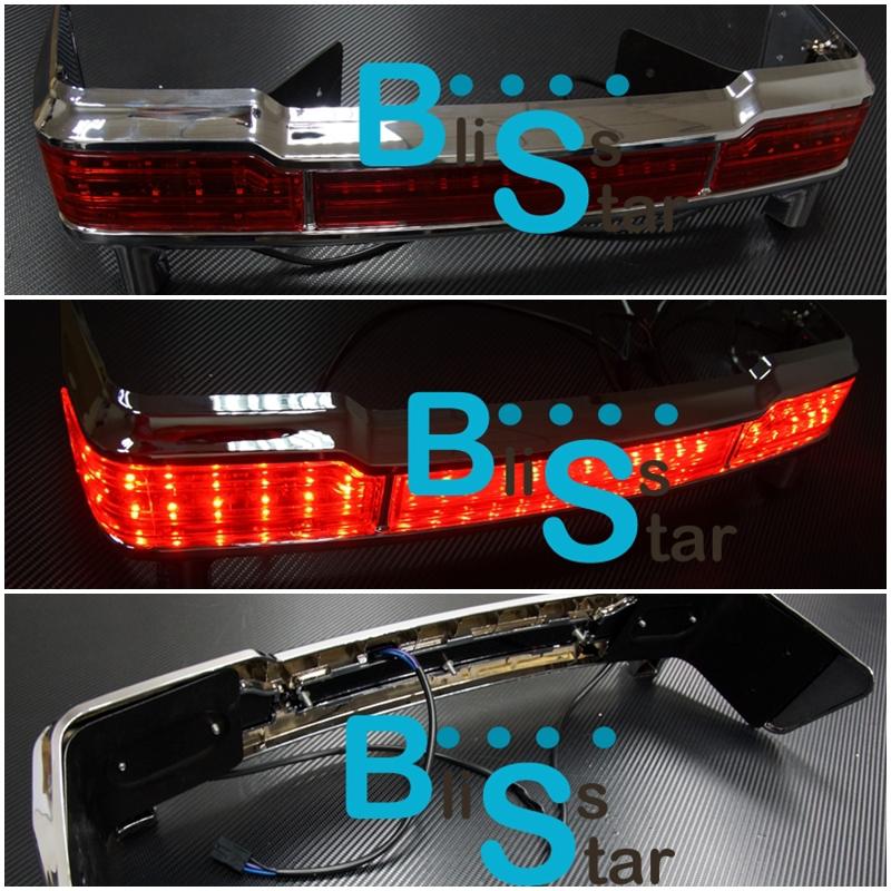 Sell LED Chrome Tail Brake light Bar Fit Harley Davidson 97up Touring
