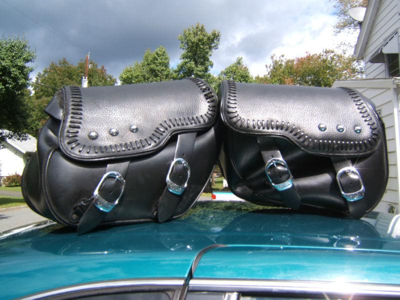 Harley davidson fat boy saddlebags