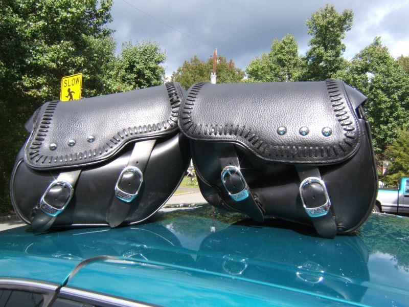 HARLEY DAVIDSON FAT BOY SADDLEBAGS, US $395.00, image 3