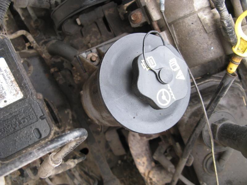 Sell 99 00 01 02 03 04 FORD F150 POWER STEERING FLUID RESERVOIR BOTTLE