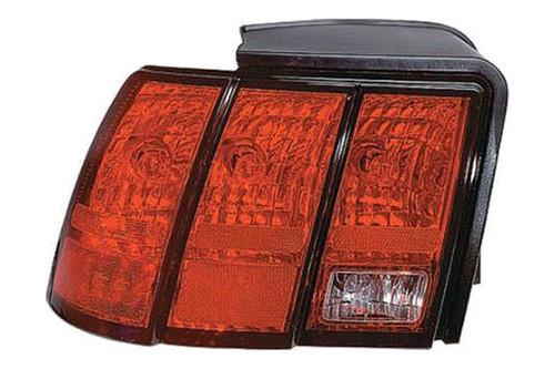 Replace fo2818109 - 99-00 ford mustang rear driver side tail light lens housing