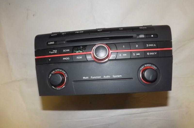 2006 2007 2008 2009 mazda 3  cd player radio 14797178 oem