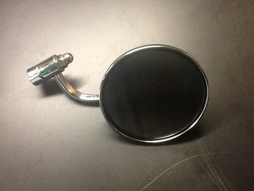 Vw aircooled beetle side mirror right side.  50-67 prt# 113857514a