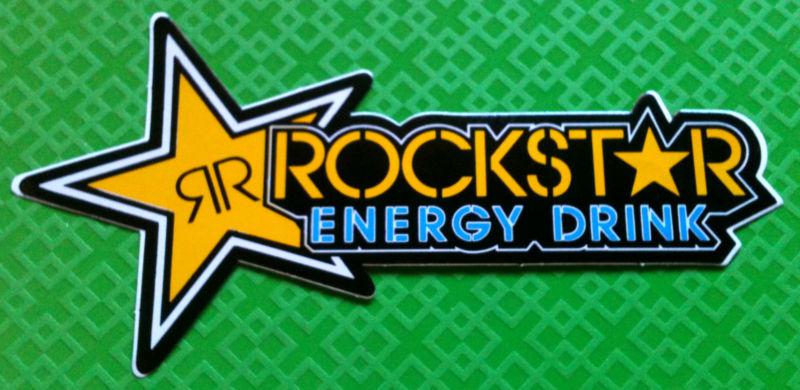 Rockstar sticker racing atv motorcycle monster suzuki honda yamaha kawasaki 