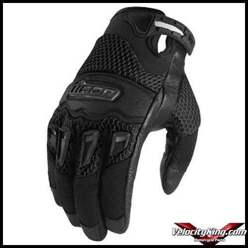 New women's women ladies icon 29er gloves street bike motorcycle black large