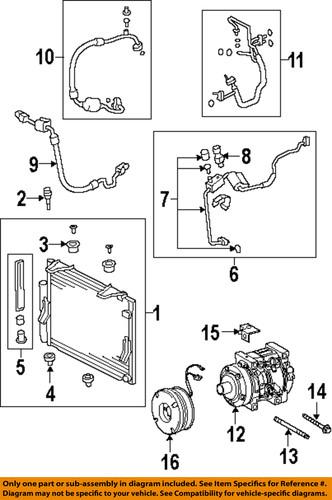 Toyota oem 8871933020 switch, a/c compressor refrig pressure